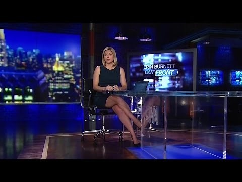 Kate Bolduan - hot legs in dark blue dress - 08-04-15 (1080p)