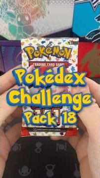 Pokédex Challenge - P18 151 #pokemoncards #packopenings #pokemontcg #pokemonchannel #pokemonpacks