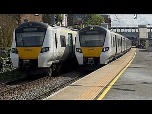 Trains at West Hampstead Thameslink, MML, 22/04/25