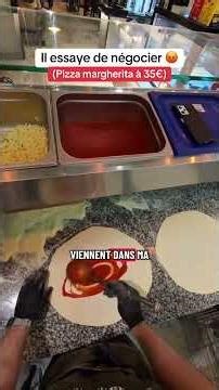 Il essaye de négocier le prix de mes pizzas 😡 #pizza #pizzaiolo #pizzeria