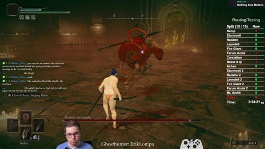 Routing Smithing% (7 Weapons Max Level) Run for !league