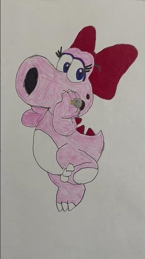 Birdo Drawing And Coloring