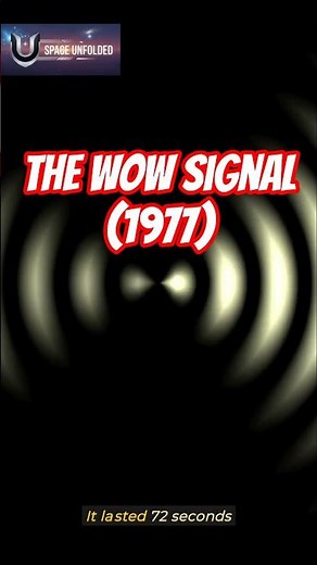 The Wow! Signal (1977) #nasa
