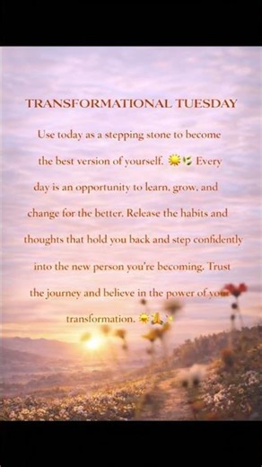 Transformational Tuesday 🌱✨Growth doesn’t happen overnight — #shorts