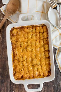 Mexican Tater Tot Casserole