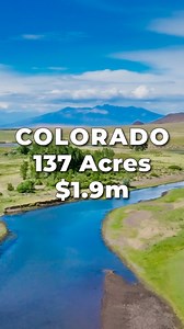 137 Acre Riverfront Property for Sale in COLORADO with a Custom Home & Workshop. The Land has over 3/4 of a Mile of Frontage along the Rio Grande River. The Custom Home is 3,888 square feet with 3 Bedrooms, 3 Bathrooms & Amazing Rocky Mountain Views from nearly every room. There is a 2 car garage with heated floors attached to the Home. There is also a detached 1,488 square foot Custom Workshop with 5 Overhead Doors that is Heated & Insulated. The Home is on a Water Well, with Reverse Osmosis Wa
