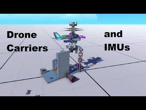 Drone Carriers and IMUs in Trailmakers
