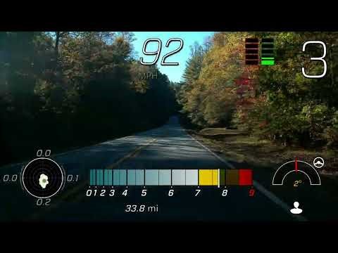 C8 Z06 enjoying the backroads a little.