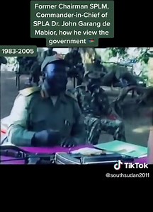 236K views · 5.8K reactions | Brain diet for the Citizens from South Sudan's Founding Father. Dr. John Garang de Mabior. | SSBC News | Facebook