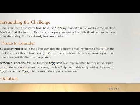 Resolving JavaScript + CSS Confusion: Fixing Display Issues in Tab Layouts