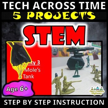 Engineering & Invention STEM / STEAM Fun Engaging Projects - Grades 1-5