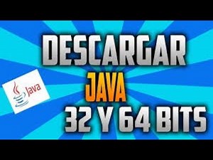 COMO DESCARGAR E INSTALAR JAVA PARA PC DE 32 BITS Y 64 BITS