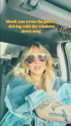 It’s a perfect day for a windows down song and remembering how far you’ve come 💛