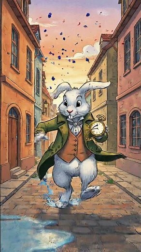 There was a White Rabbit in Alice’s Adventures in Wonderland