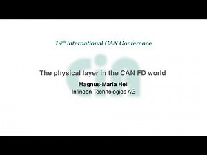 The physical layer in the CAN FD world
