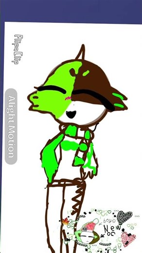 Me x someone fishy (I draw)