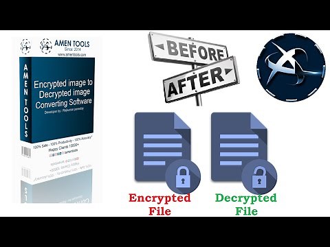 How To Decrypt Data Entry Image files | decrypt software for encrypted files |decrypt image files