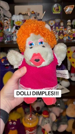 Dolli Dimples Chuck E. Cheese’s Pizza Time Theatre Plush #plush #chuckecheese #showbizpizza