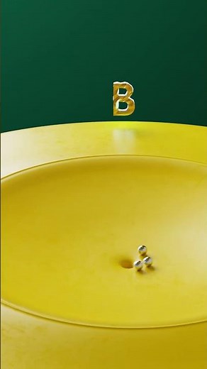 🌀 Marble Loop Animation: Chrome Marbles Falling Through Funnels | ASMR Rigid Body in Blender 3D 🌀