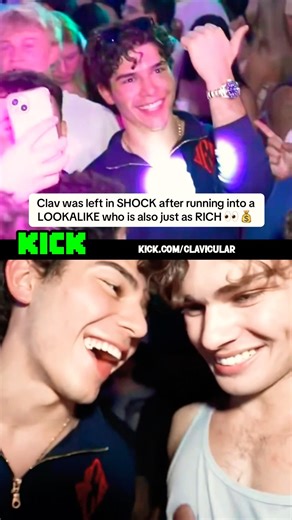 Clavicular ran into his LOOK-ALIKE 👀💰