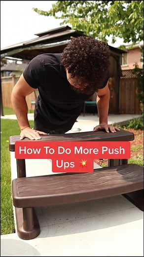 How to do more push ups 💥 #fitness #pushups #calisthenics #fyp #foryou