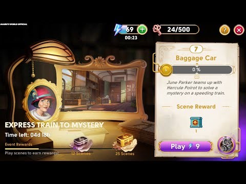 June's Journey Secrets 37 Scene 7 Baggage Car Word Mode 4K ULTRA HD