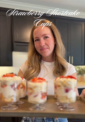 Delicious Strawberry Shortcake Cups for Easter