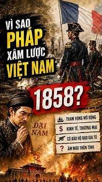 Vì sao Pháp xâm lược Việt Nam năm 1858? #lichsu #history #nguocdonglichsu #lichsuvietnam