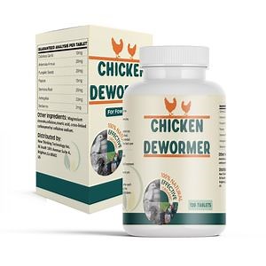 [Hot Item] 100% Natural Chicken Dewormer Tablets to Fight Parasites, Oral Poultry Deworming Medicine
