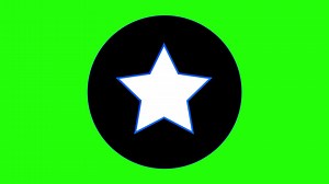 Download Animation Circle morphing shapes  - Square, Round and Triangle, Stars animated on green screen for free