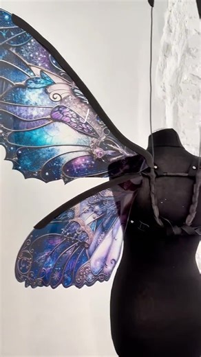 Gothic Purple Fairy Wings: Adult Halloween Costume, Cosplay - Etsy