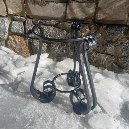 tulip table base /table legs / coffee table legs / metal table legs / pedestal table base / table base /Metal legs