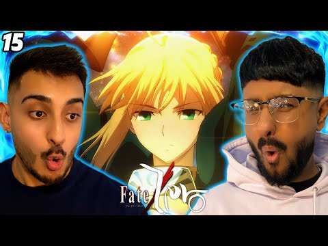 EXCALIBUR!! | Fate/Zero Episode 15 REACTION (First Time)