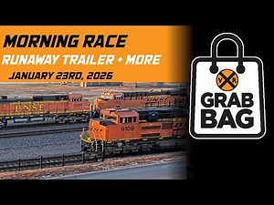 Grab Bag: Morning Race, Runaway Trailer + More! | Weekly Top Trains (January 2026)