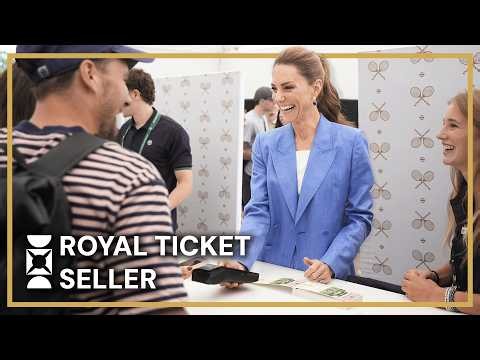 Princess Kate Greets Tennis Fans in Wimbledon Queue