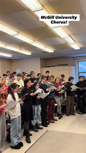 McGill Choral Studies on Instagram: "🎶 A little sneak peek from today’s rehearsal! McGill University Chorus singing Loch Lomond (arr. Jonathan Quick), conducted by Johanna Schreibweis. Catch them with McGill Camerata in concert — Tuesday, Nov 18 at 8pm! 🌙✨ 🎶 Un petit aperçu de la répétition d'aujourd'hui ! Le grand chœur de McGill chante Loch Lomond (arr. Jonathan Quick), sous la direction de Johanna Schreibweis. Venez assister au concert conjoint avec le McGill Camerata — Mardi 18 novembre à