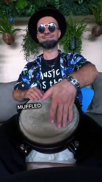 How to play conga basics rhythm. #drum #lesson #conga