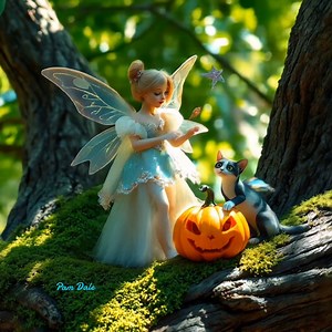 325K views · 10K reactions | Little Fairy and her Cat. Made at LUMA AI | Pam's Gifs and Videos | Facebook