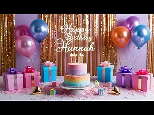 Happy birthday to Hannah #happybirthday #cake