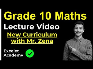 Grade 10 maths , Unit 1 lesson 1 with mr zena on our App @exceletapp