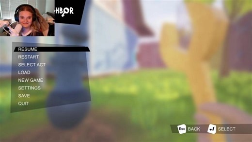 Playing Hello Neighbor