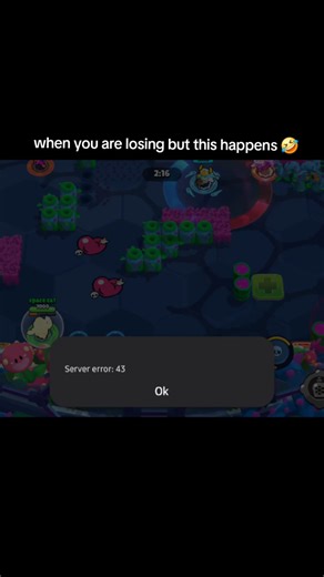 Server error?? By accident 🤯 There was no damian on the team??? #BrawlStars