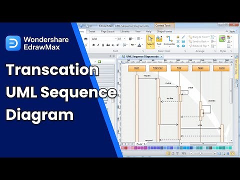 UML tutorial | Transcation UML Sequence Diagram