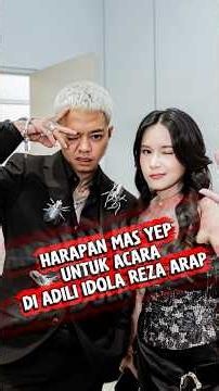 HARAPAN YB UNTUK ACARA DI ADILI IDOLA REZA ARAP YB REZA OCTOVIAN MBG BAHLIL #yb #marapthon