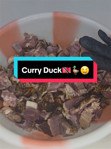 Trini-style curry duck that brings BIG flavor to the table! 🦆🍛🔥 Seasoned with shadow beni, parsley, thyme, chive, onion, garlic, hot pepper, pimento, all-purpose seasoning, salt and black pepper, curry powder then simmered in creamy coconut milk. 🇹🇹🥥 Tender, rich, spicy and full of that homemade Trini goodness! 😋🔥 Who’s ready for a plate? #CurryDuck #TriniStyle #TriniFood #TriniCooking #CaribbeanFood