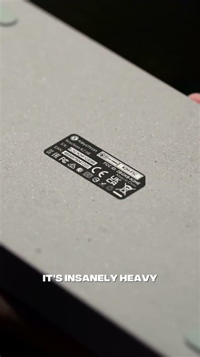 Keyboard made with REAL Concrete????