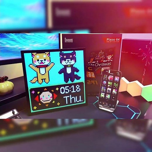 The Coolest Smart Display of the Year? Divoom Pixoo-64 (64×64 LED Display)