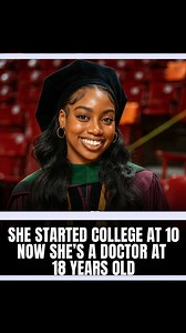 39 reactions | Meet the youngest person ever to earn a Doctorate in...