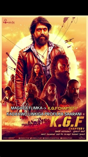 K.G.F Chapter 1: Profile Link Announcement