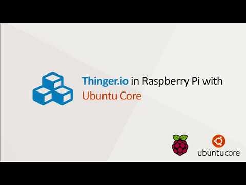 IoT server on Raspberry Pi with Thinger.io and Ubuntu Core